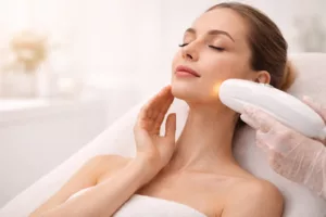 Laser-Haarentfernung im Gesicht bei SKINFORMA in Straubing